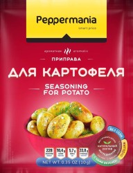 Приправа, Peppermania (Пеппермания) 10 г Для картофеля пакет