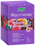 Фруттилар, паст. жев. 4 г №30 Мультивитамины вкус клубники