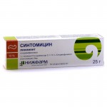 Синтомицин, линим. 10% 25 г №1