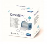 Пластырь фиксирующий, Omnifilm (Омнифилм) р. 5смх9.2м 1 шт арт. 9004232 из прозрачной пленки гипоаллергенный картонная упаковка без еврохолдера