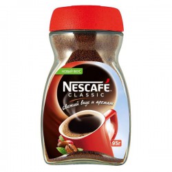 Кофе, Nescafe (Нескафе) 95 г 1 шт классик стекло