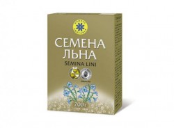 Льна семена, сырье 200 г 1 шт